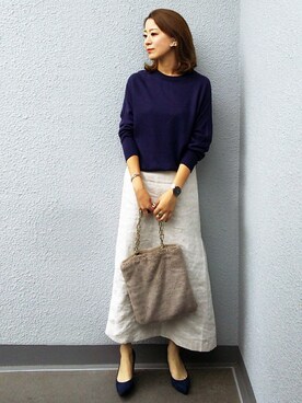 NICOさん（レディース・158cm）の秋コーディネート