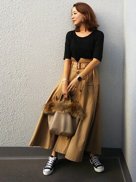 NICOさん(レディース・158cm)の秋コーディネート