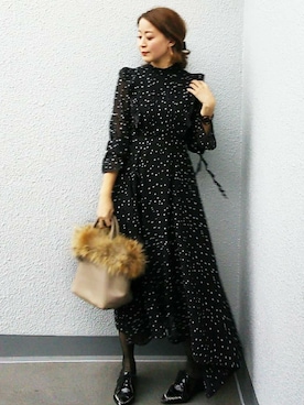 NICOさん（レディース・158cm）の冬コーディネート