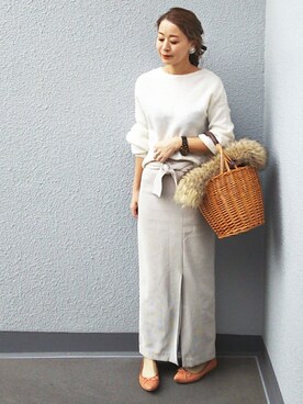 NICOさん（レディース・158cm）の冬コーディネート