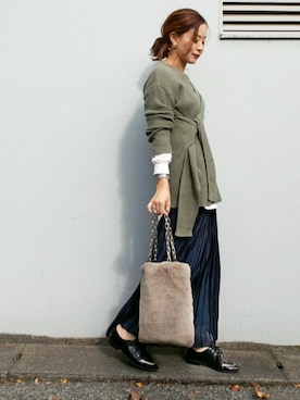 NICOさん（レディース・158cm）の秋コーディネート