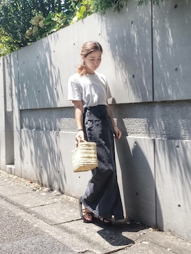 「アイテム（ピアス（両耳用））」を使った、NICOさん（レディース・158cm・40代）の夏コーディネート