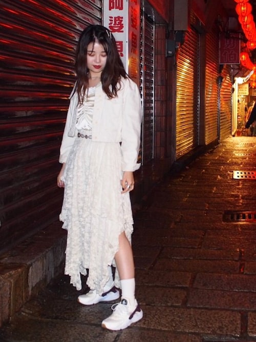 まーや Nikeのスニーカーを使ったコーディネート Wear