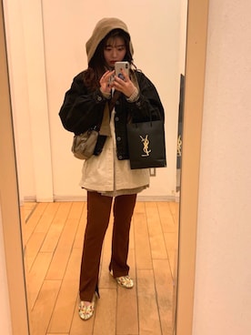 「レイヤードstyle」｜「アイテム（その他シューズ）」を使った、MA-YAさん（レディース・157cm）の冬コーディネート