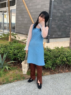 MA-YAさん（レディース・157cm）の秋コーディネート