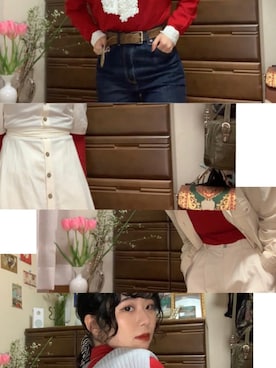 MA-YAさん（レディース・157cm）の冬コーディネート