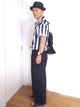 「アイテム（腕時計）」を使った、nunuhomme【アラフィフ】さん（メンズ・166cm・50代）の夏コーディネート