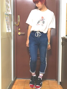 いずみるくティーさん（メンズ・169cm）の夏コーディネート