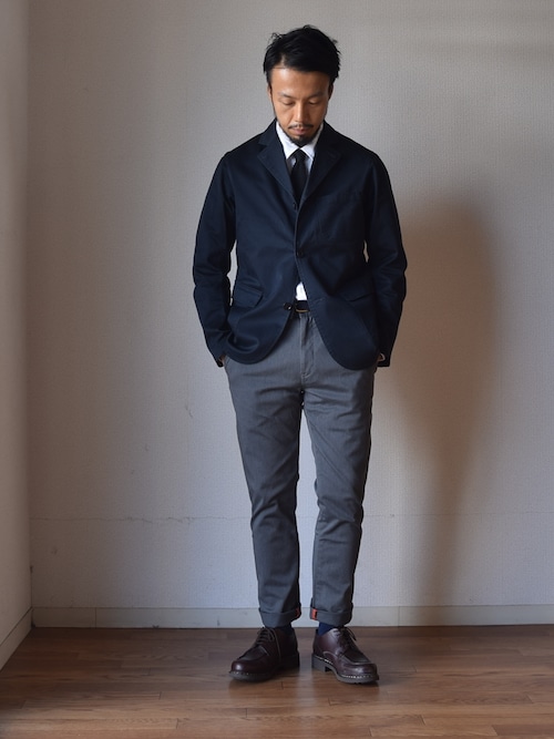 Comoda上西猛夫 Comoda Workersのテーラードジャケットを使ったコーディネート Wear