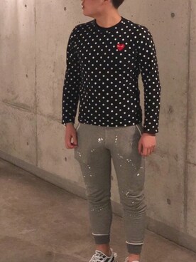 「TAVERNITI SO JEANS（タヴァニティソージーンズ）のアイテム」を使った、shunさん（メンズ・170cm）の春コーディネート