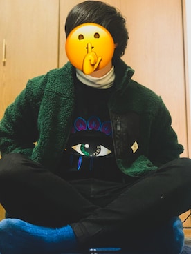 「KENZO」｜「アイテム（腕時計）」を使った、Ryooo.kunさん（メンズ・171cm）の冬コーディネート