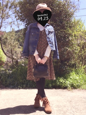 yoppiiiさん（レディース・159cm）の春コーディネート