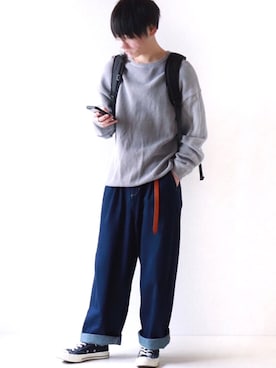 SHOWさん(メンズ・172cm)の春コーディネート