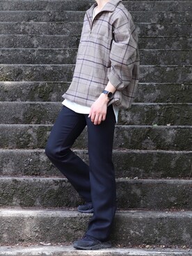 SHOWさん（メンズ・172cm）の春コーディネート