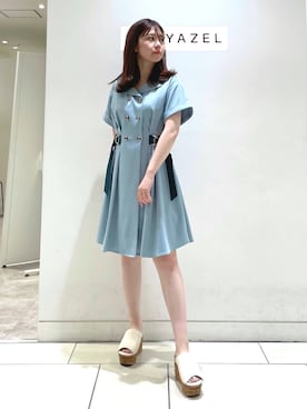 「REDYAZEL（レディアゼル）のアイテム」を使った、miさん（レディース・150cm）の春コーディネート