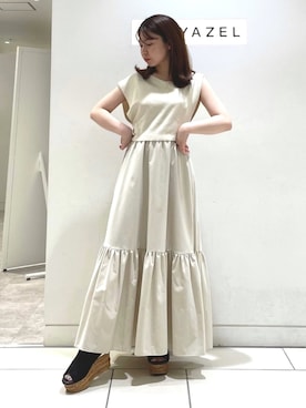 「REDYAZEL（レディアゼル）のアイテム」を使った、miさん（レディース・150cm）の夏コーディネート