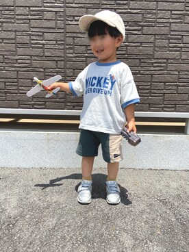 1KK1-013さん（キッズ・90cm）の夏コーディネート
