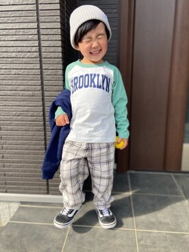 1KK1-013さん（キッズ・90cm）の春コーディネート