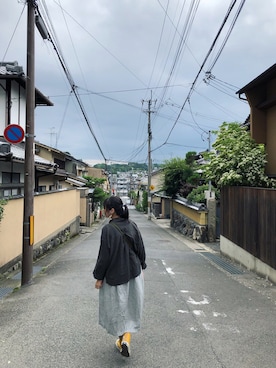 Katie Katさん（レディース・166cm）の夏コーディネート