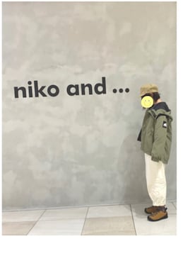 「CHUMS（チャムス）のアイテム（キャップ）」を使った、nico◡̈⃝︎さん（レディース・157cm）の秋コーディネート