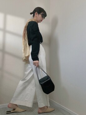 「tibi（ティビ）のアイテム（トップス）」を使った、arsさん（レディース・152cm）の冬コーディネート