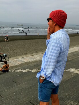 「SCOSHA（スコーシャ）のアイテム」を使った、KROさん（メンズ・172cm）の冬コーディネート