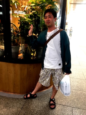 谷口怜司さん（メンズ・167cm）の夏コーディネート