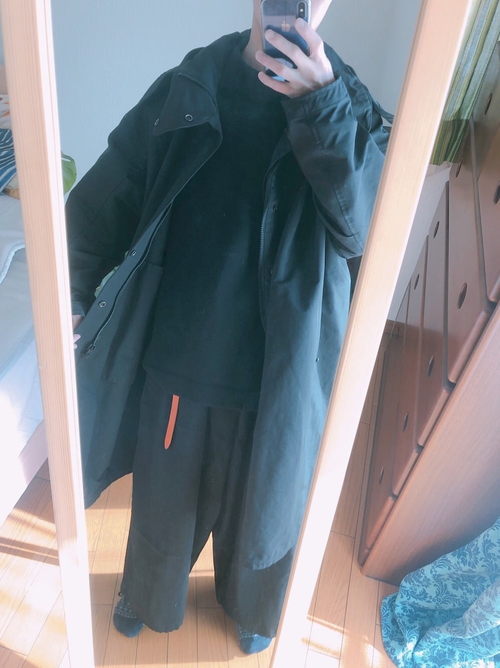 【美品】ラッドミュージシャン　モッズコート　ネイビー LAD MUSICIAN - Big Mods Coat | fakejam