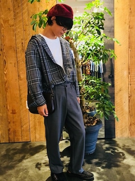 大澤さん（メンズ・173cm）の夏コーディネート