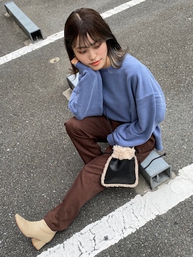 「アイテム（その他）」を使った、中村　未緒さん（レディース・153cm・10代）の秋コーディネート