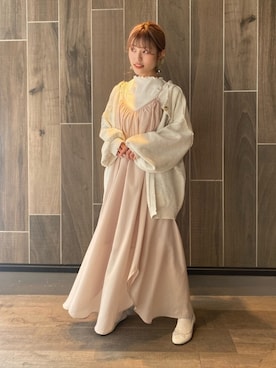 中村　未緒さん（レディース・153cm）の春コーディネート