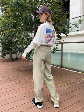 中村 未緒さん(レディース・153cm)の春コーディネート