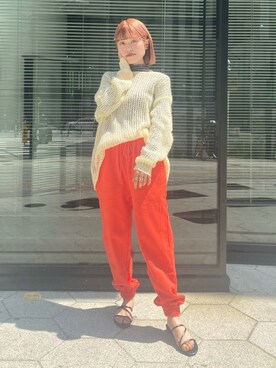 レディースのスウェットパンツ オレンジ 橙色系 コーディネート Zozotown レディースのスウェットパンツ オレンジ 橙色系 コーディネート Zozotown