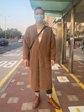 「man」｜WearTamさん（メンズ・173cm）の冬コーディネート