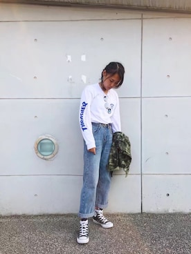 「日系极简」｜「アイテム（その他シューズ）」を使った、Joycedbさん（レディース・165cm）の秋コーディネート