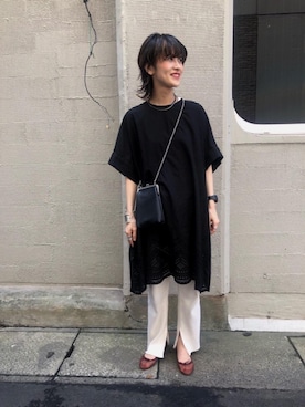 「LAURA DI MAGGIO（ローラディマッジオ）のアイテム」を使った、daio  さん（レディース・159cm）の夏コーディネート