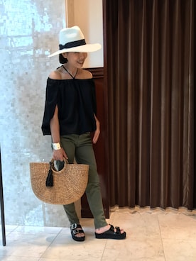 Yoko Ishibashiさん(レディース・153cm)の夏コーディネート