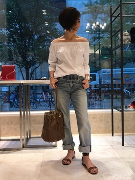 Yoko Ishibashiさん(レディース・153cm)の秋コーディネート