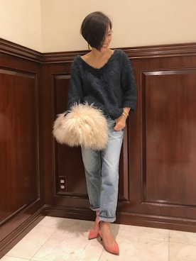 Yoko Ishibashiさん(レディース・153cm)の秋コーディネート