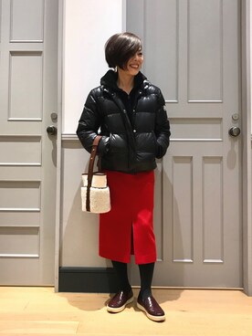 Yoko Ishibashiさん(レディース・153cm)の冬コーディネート