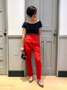 Yoko  Ishibashiさん（レディース・153cm）の春コーディネート