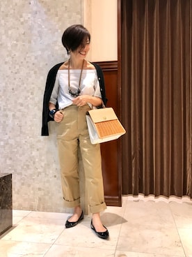 Yoko  Ishibashiさん（レディース・153cm）の夏コーディネート