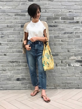 Yoko  Ishibashiさん（レディース・153cm）の夏コーディネート