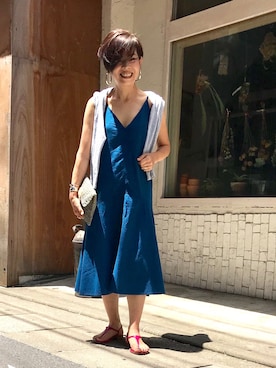 Yoko Ishibashiさん(レディース・153cm)の夏コーディネート