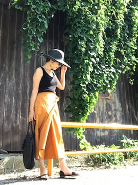 Yoko  Ishibashiさん（レディース・153cm）の夏コーディネート