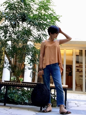 Yoko  Ishibashiさん（レディース・153cm）の夏コーディネート