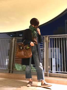Yoko Ishibashiさん(レディース・153cm)の秋コーディネート
