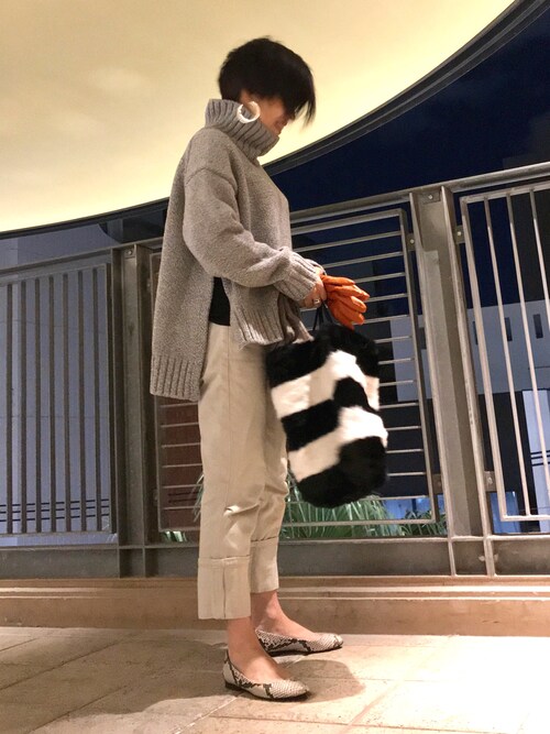 Yoko Ishibashi｜ATONのニット・セーターを使ったコーディネート - WEAR