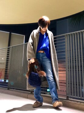 「VERMEIL par iena（ヴェルメイユパーイエナ）のアイテム（その他アウター）」を使った、Yoko  Ishibashiさん（レディース・153cm）の冬コーディネート