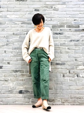 Yoko  Ishibashiさん（レディース・153cm）の冬コーディネート